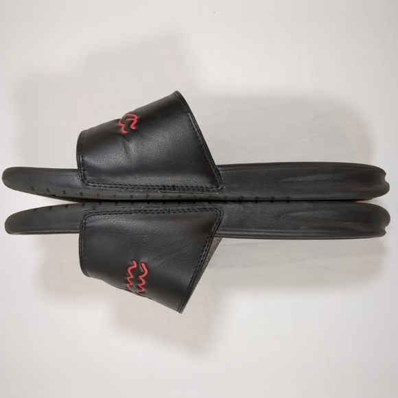 Champion mens Super Slide Split sandal black , slip on , size 9M - Picture 5 of 8